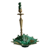 Vide poche trefouchi décor 24 K Murano signé