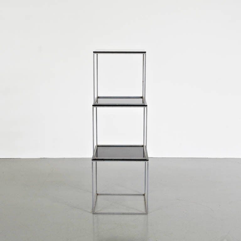 1960s Poul Kjaerholm PK71 Nesting Tables