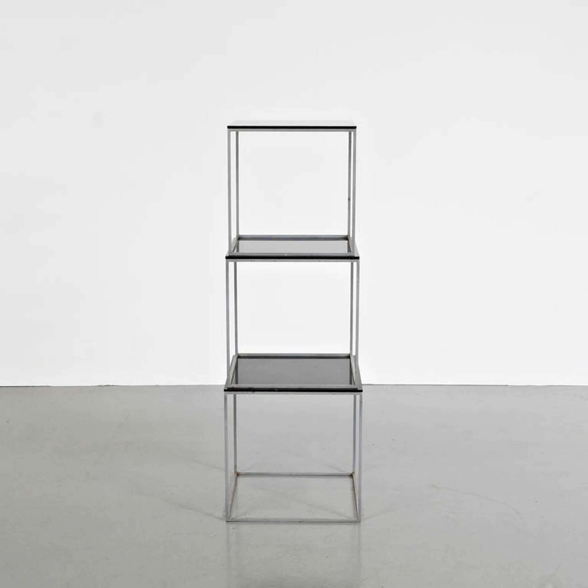 1960s Poul Kjaerholm PK71 Nesting Tables