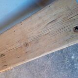 Bench 110 cm old solid wood with patina