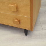 Commode en frêne, design danois, années 70, fabriqué au Danemark