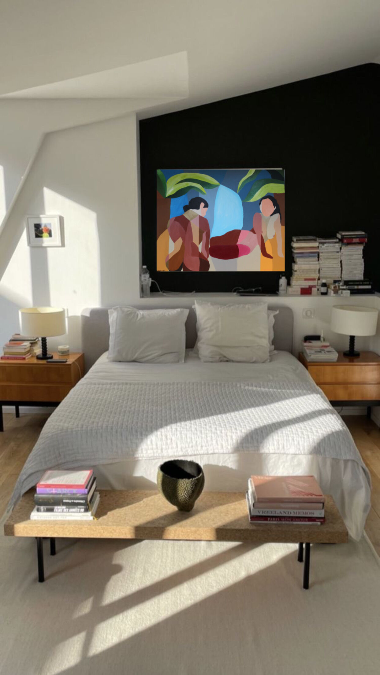 Acrylic painting 100x81cm colorful