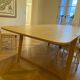 King Living coffee/dining table - extendable light wood