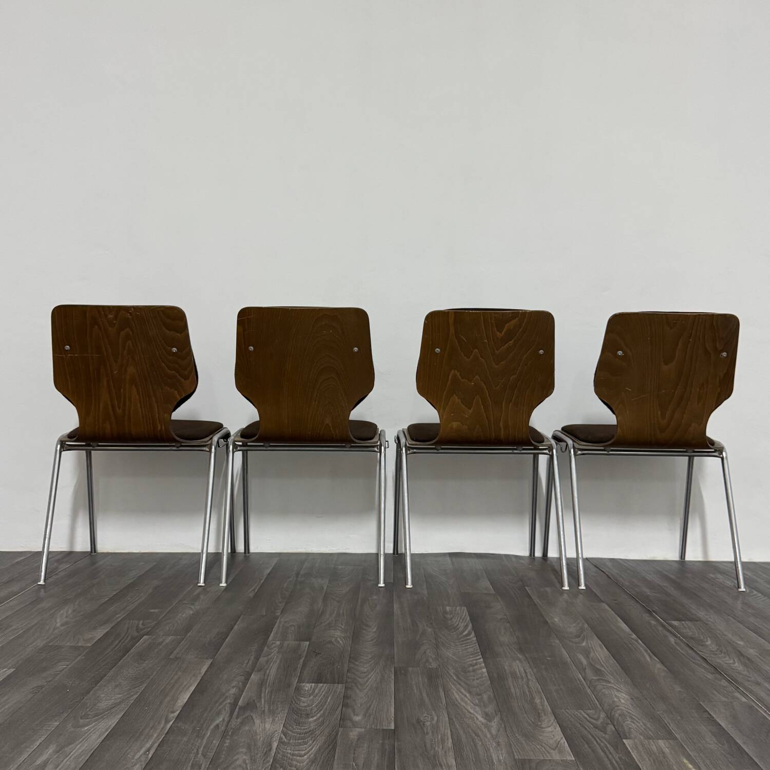 Carlo Ratti Style Set Da Pranzo 4 Sedie Design Modernariato Anni ‘70