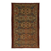 Tapis vintage turc unique tissé à la main - Charme vintage rustique 260 x 158