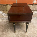 Antique bedside table. Furniture number 252. Wooden table. Wood La.
