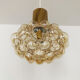 Bubble glass pendant lamp by Helena Tynell for Glashütte Limburg