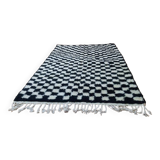 Handmade wool Berber rug 250x150 cm