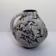 Vase with handle of Gustav Spörri for Ziegler Keramic 1950