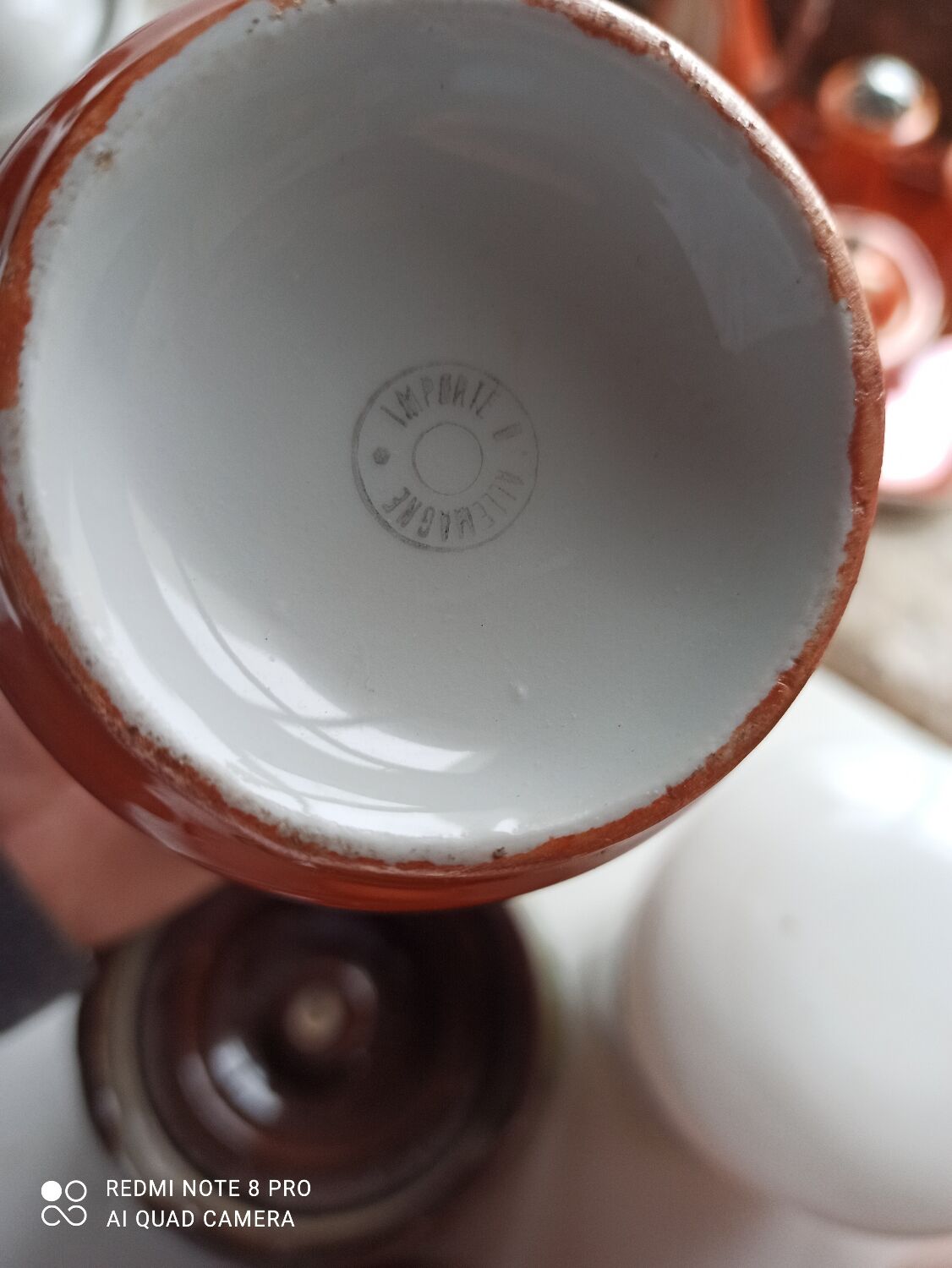 Tray for salt pepper/vinegar oil