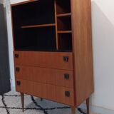 1960s teak bookcase