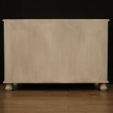 Italian dresser in lacquered, painted and gilded wood