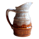 Vintage bistro pitcher Revol France D63 – Flamed ceramic "Tonneau Moussa"