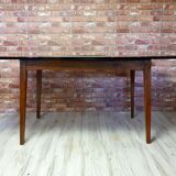 Renovated extendable table, designed by lejkowski - leśniewski, type 1326, poland 1970s