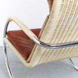 Anton Lorenz Bauhaus Cantilever D35 + Ottoman E35 for Tecta