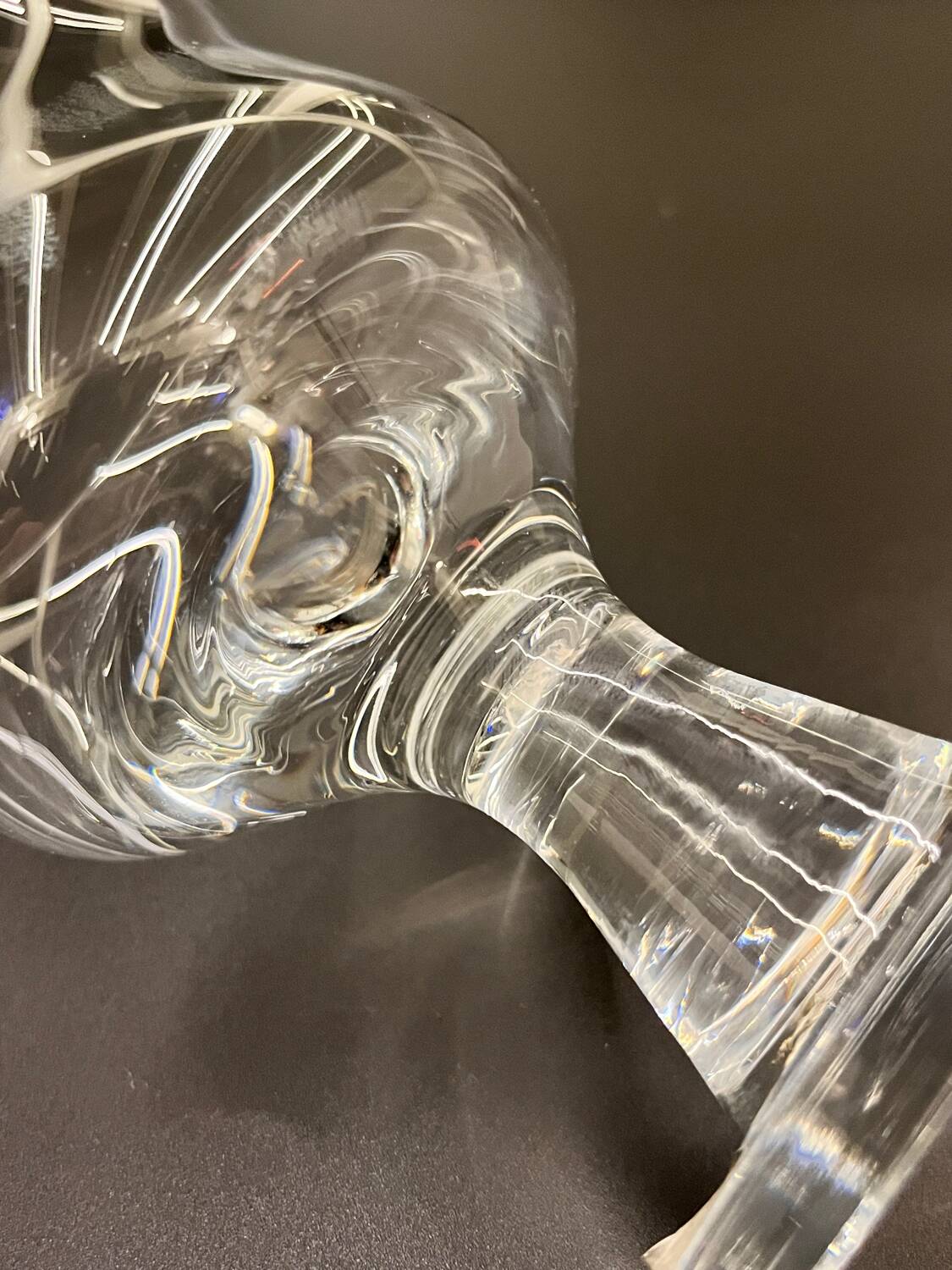 Set of 6 Spiegelau crystal glasses