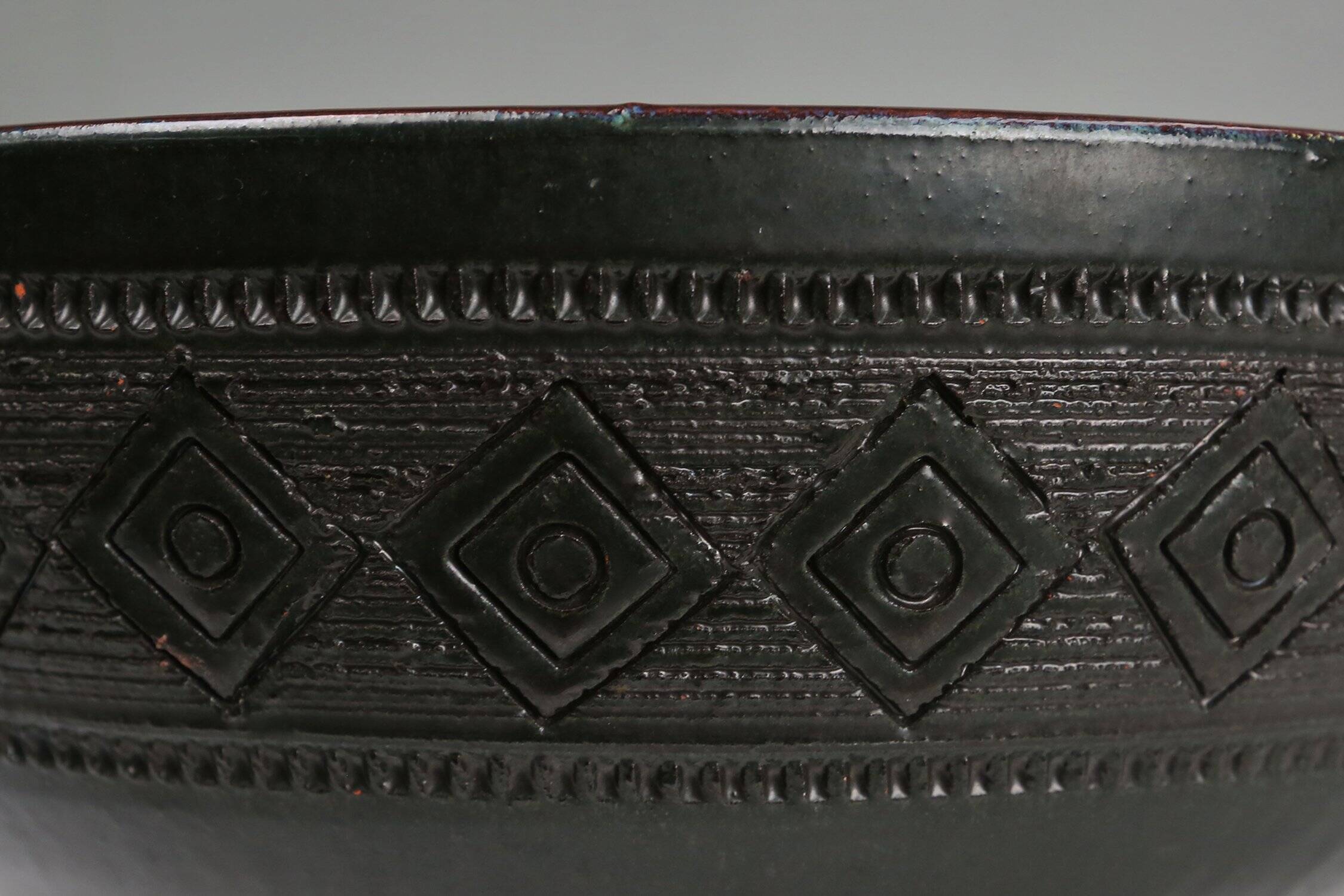 Mid-Century Amphora Bowl by Rogier Vandeweghe, Belgium 1960s