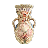 Vase coquillages
