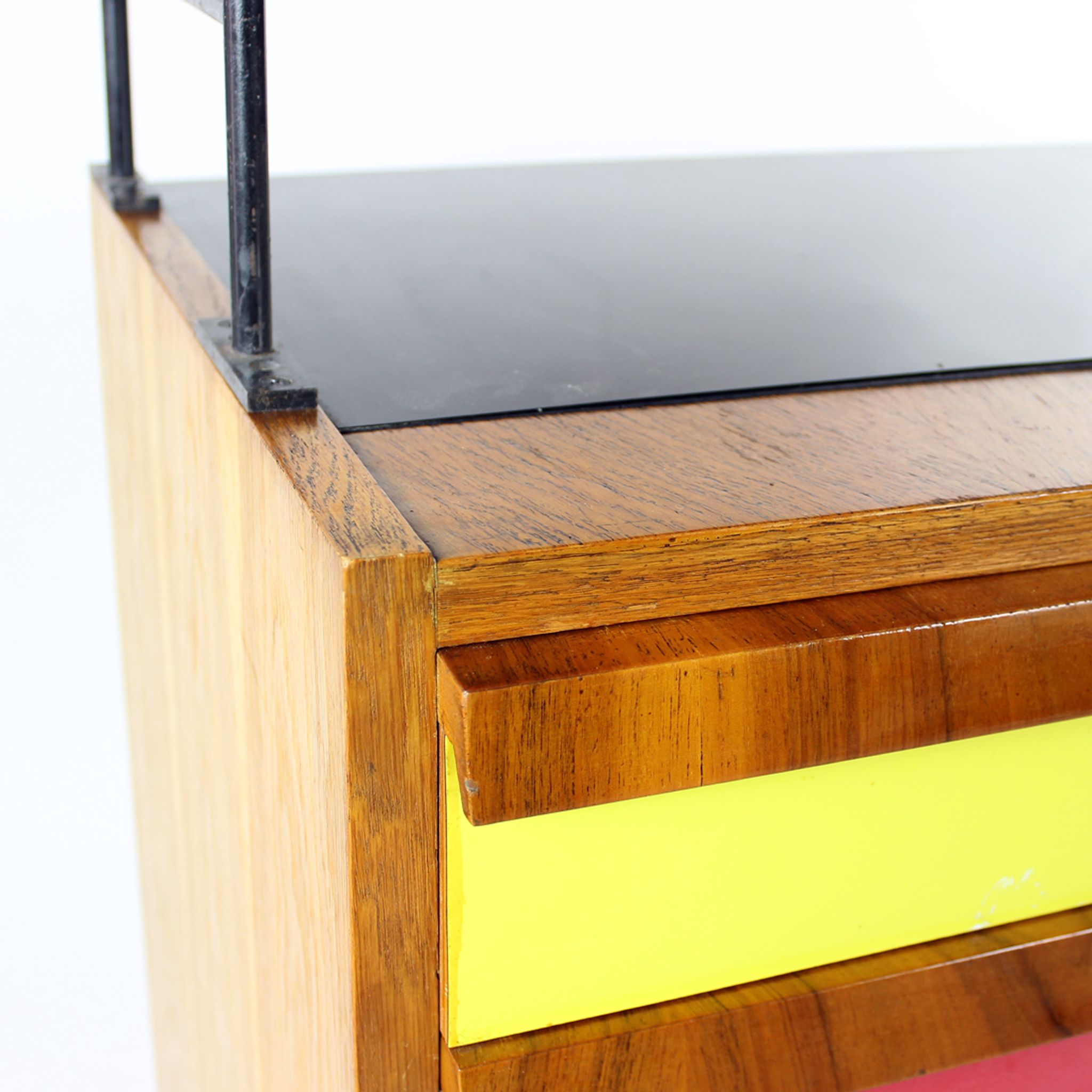 Tall Mid Century Sideboard, Czechoslovakia 1960s