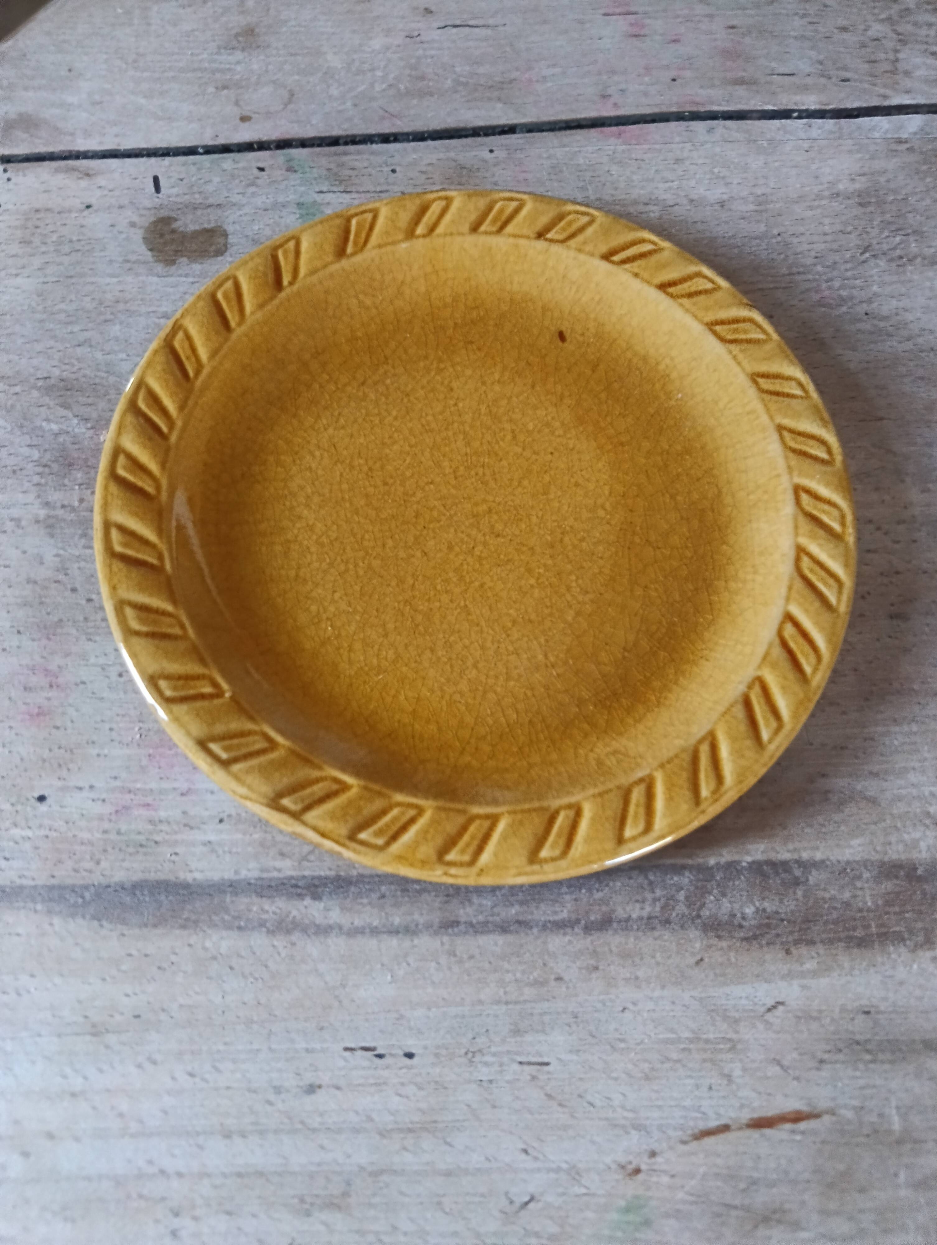 Maison Pichon Uzès rare set of 12 dessert plates