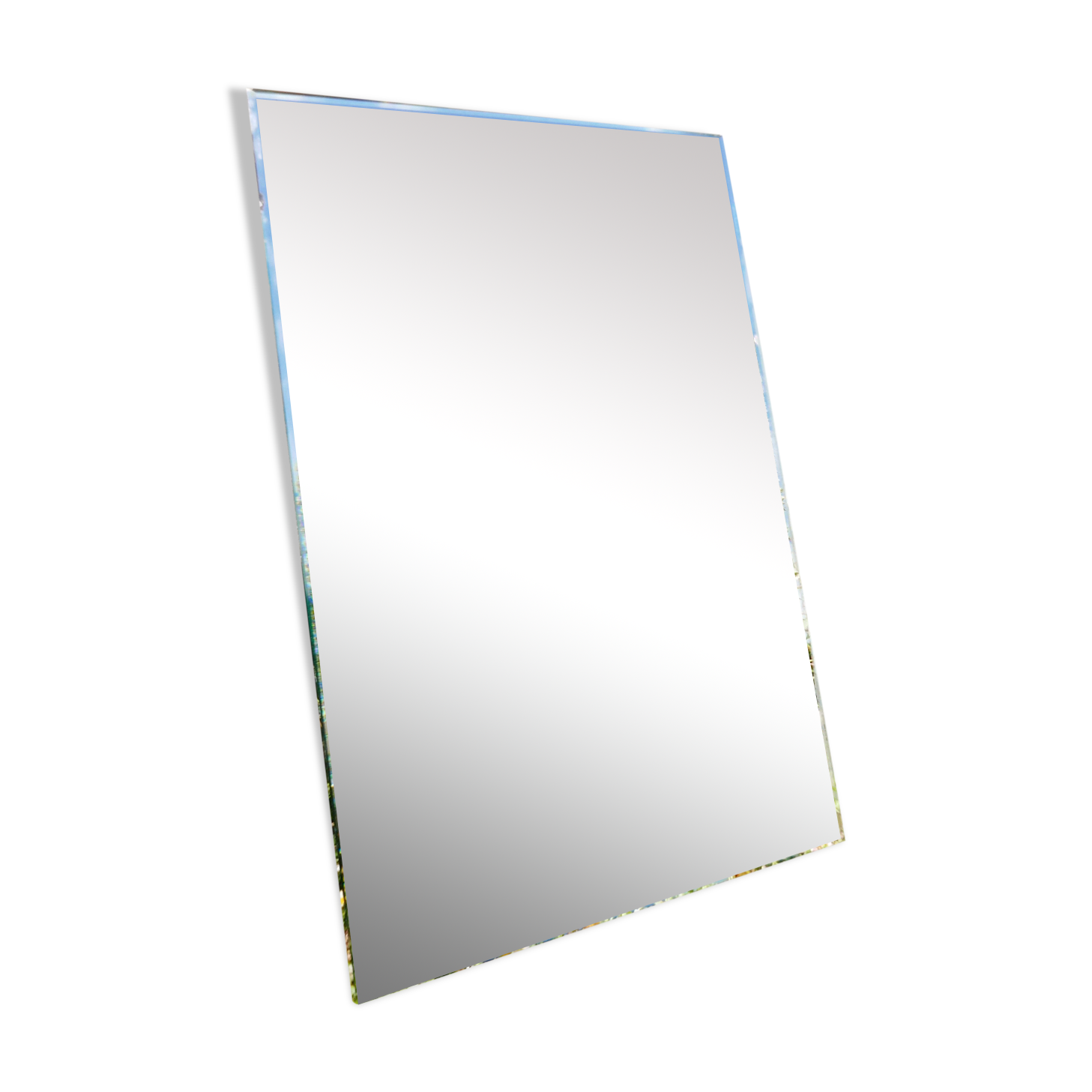 Miroir biseauté rectangulaire à poser 60cmx42 cm