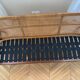 Sofa Series 400 Mid-Century in Teak with Rattan Backrest by Hartmut Lohm