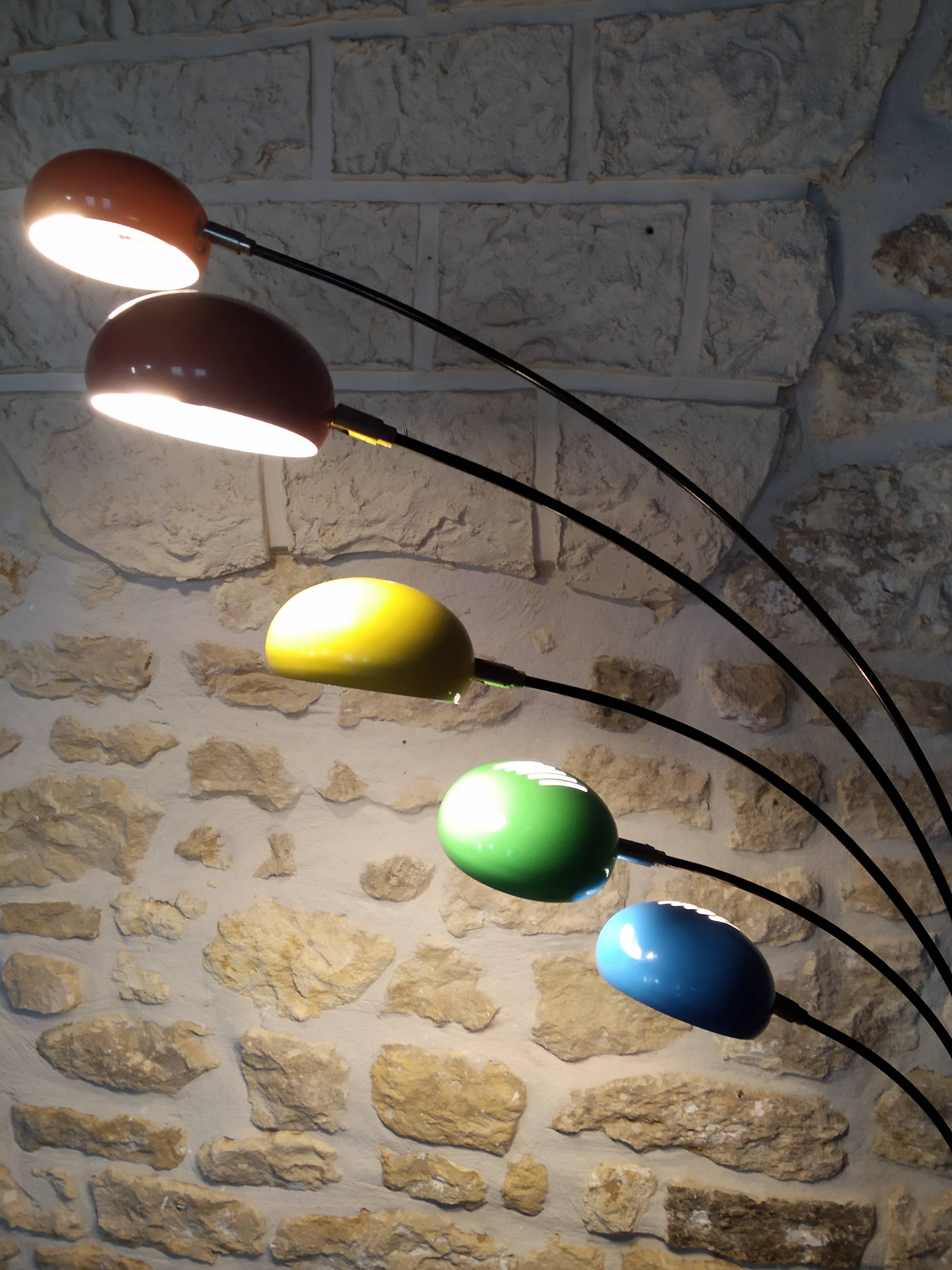 Retro floor lamp from the 80s