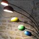 Lampadaire rétro des années 80