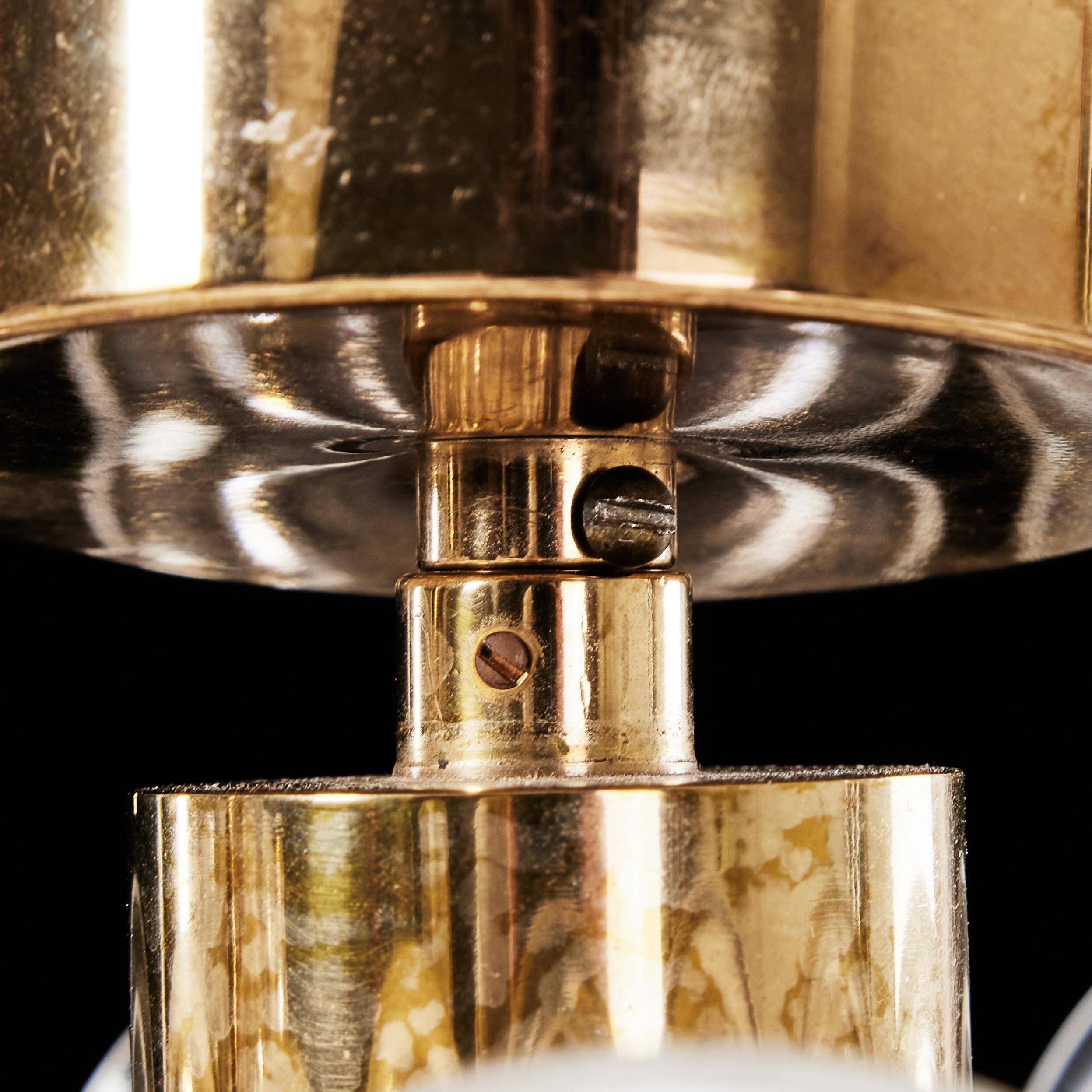 Lamp by Carl Fagerlund made by Orrefors in Sweden in 1960.