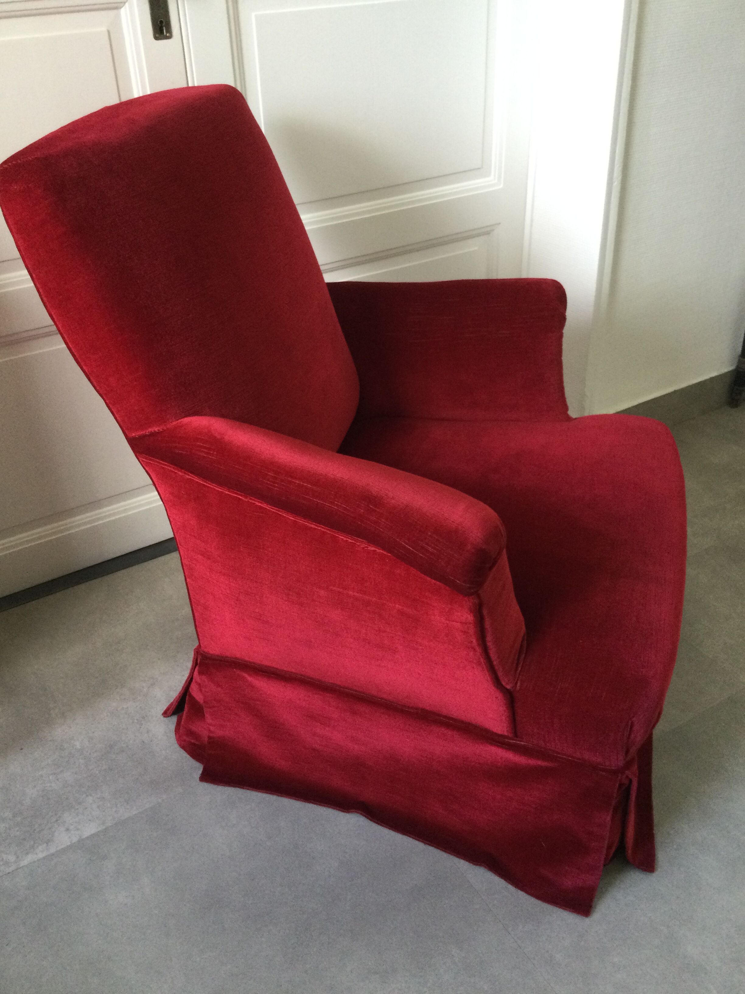 Napoleon III style armchair, very comfortable