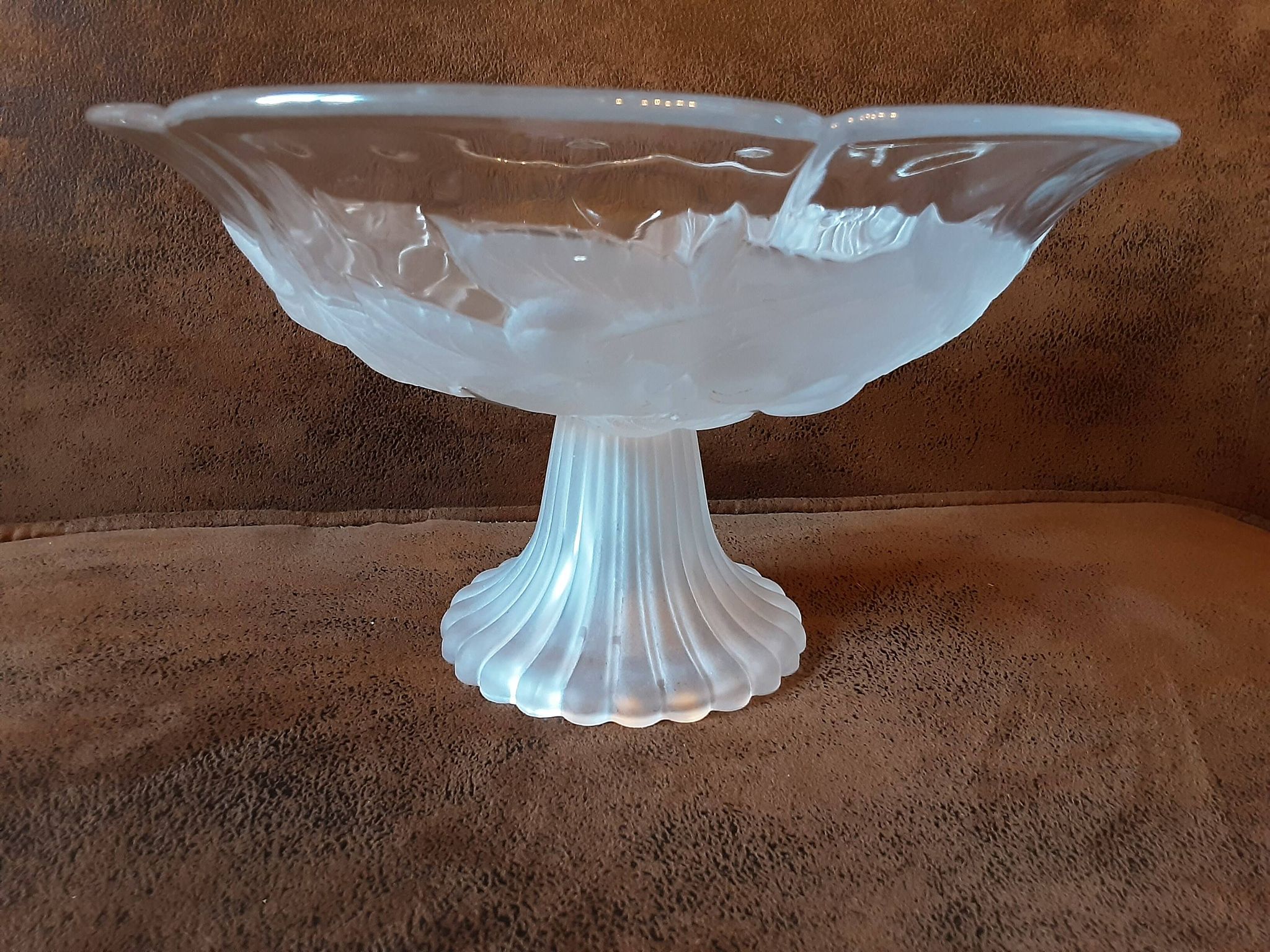 Coupe sur pied cristal