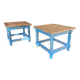Pair of Oak farmhouse coffee tables