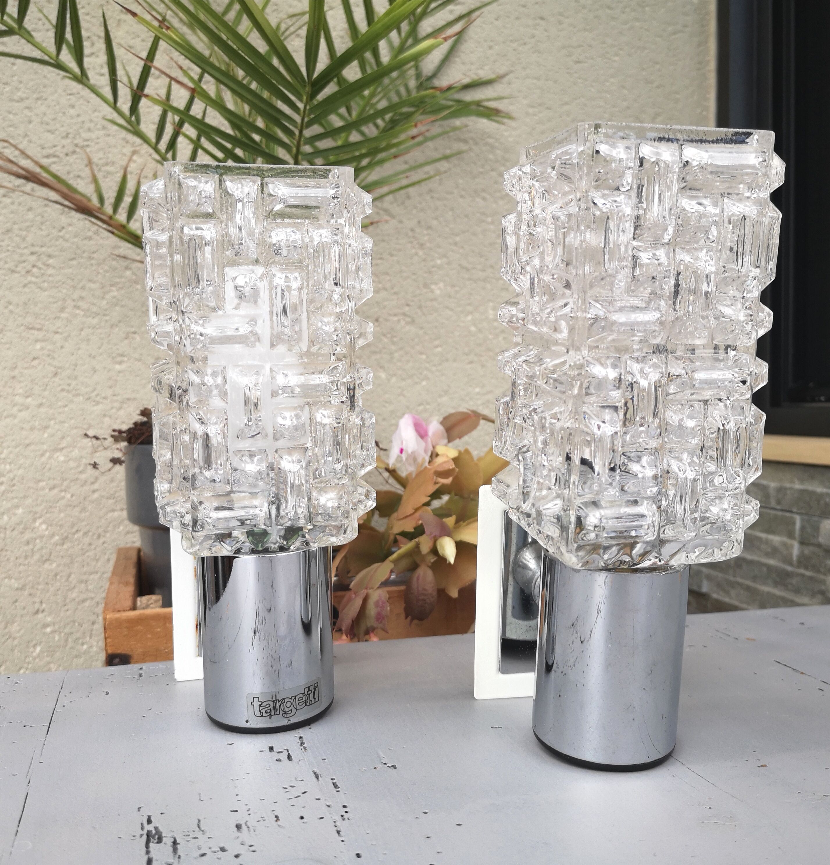 Pair of Vintage Targetti Appliques