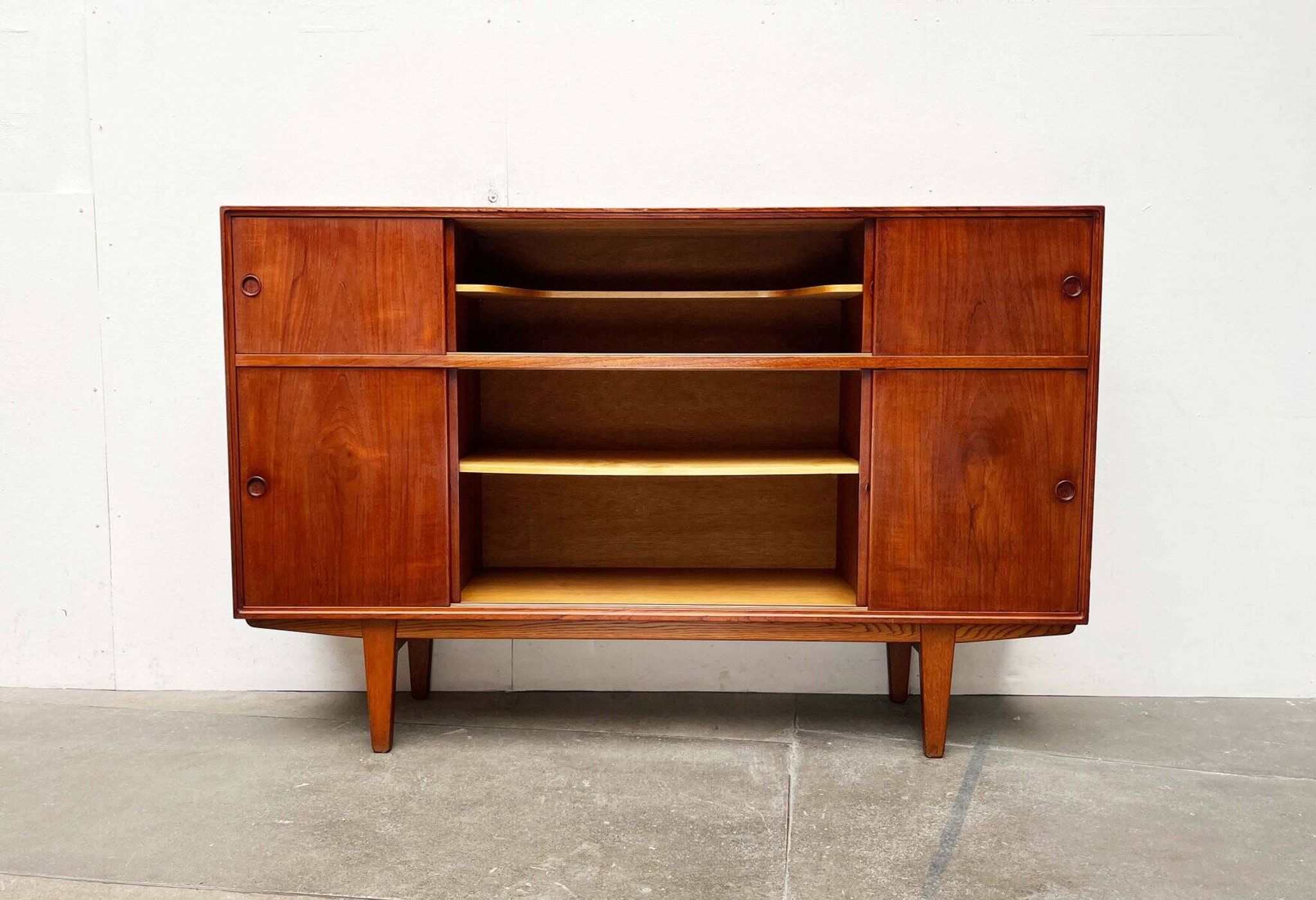 Modern Danish mid-century enfilade, teak, 1960s
