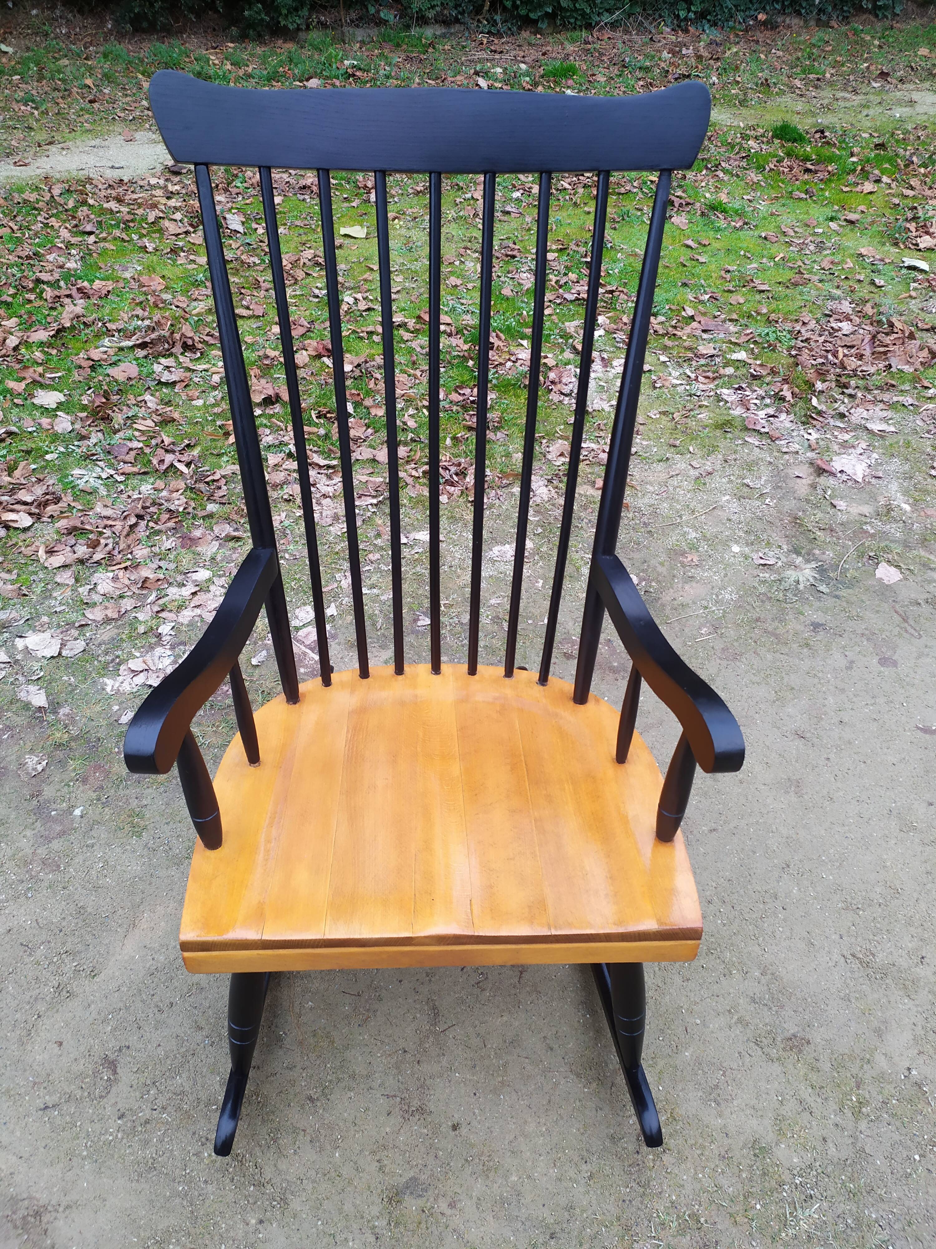 Scandinavian rocking chair 50s-60s