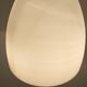 Chrome metal floor lamp opaline triplex Lidokov ex Czechoslovakia