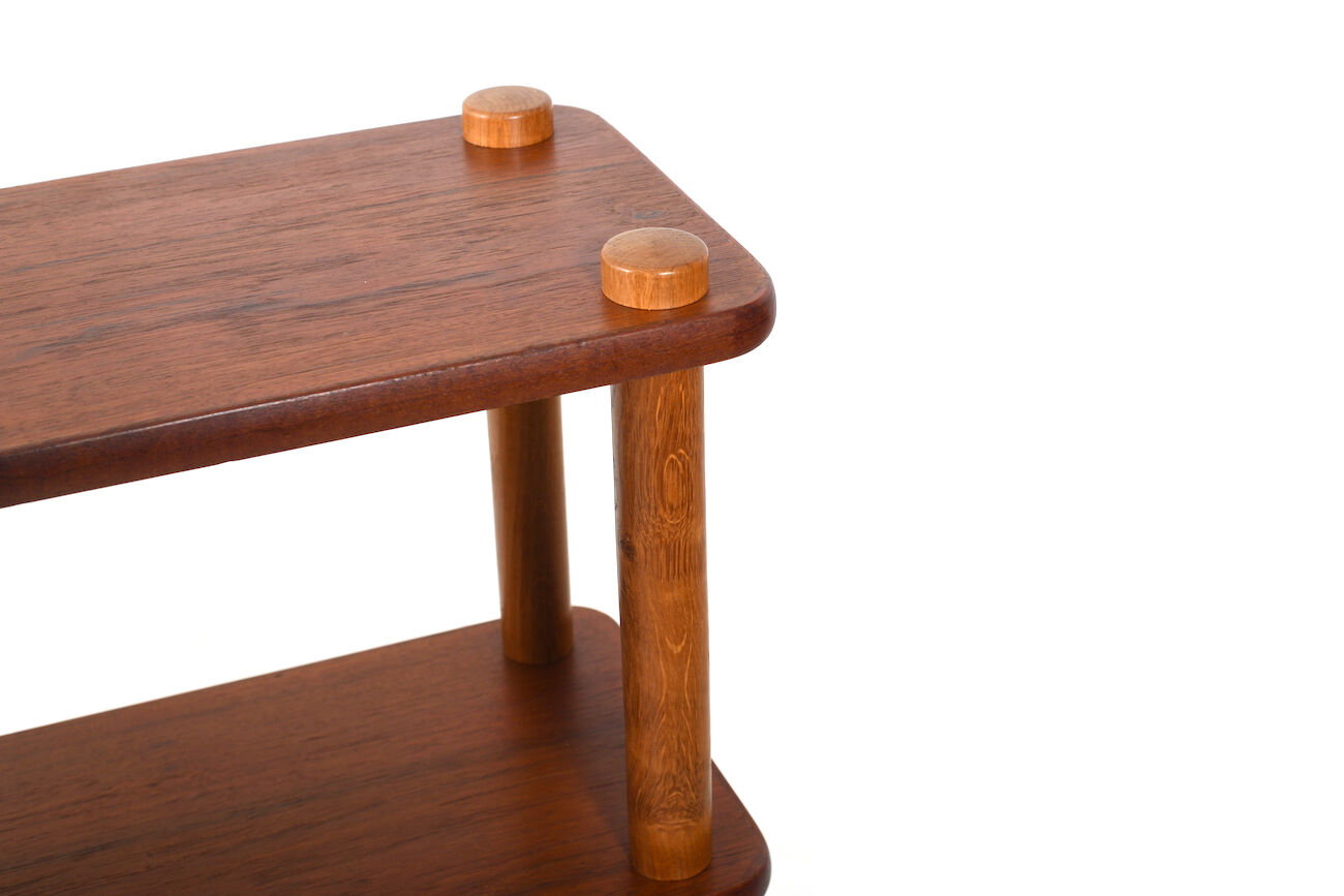 High Quality Danish Teak & Oak Display Shelves by Bovirke
