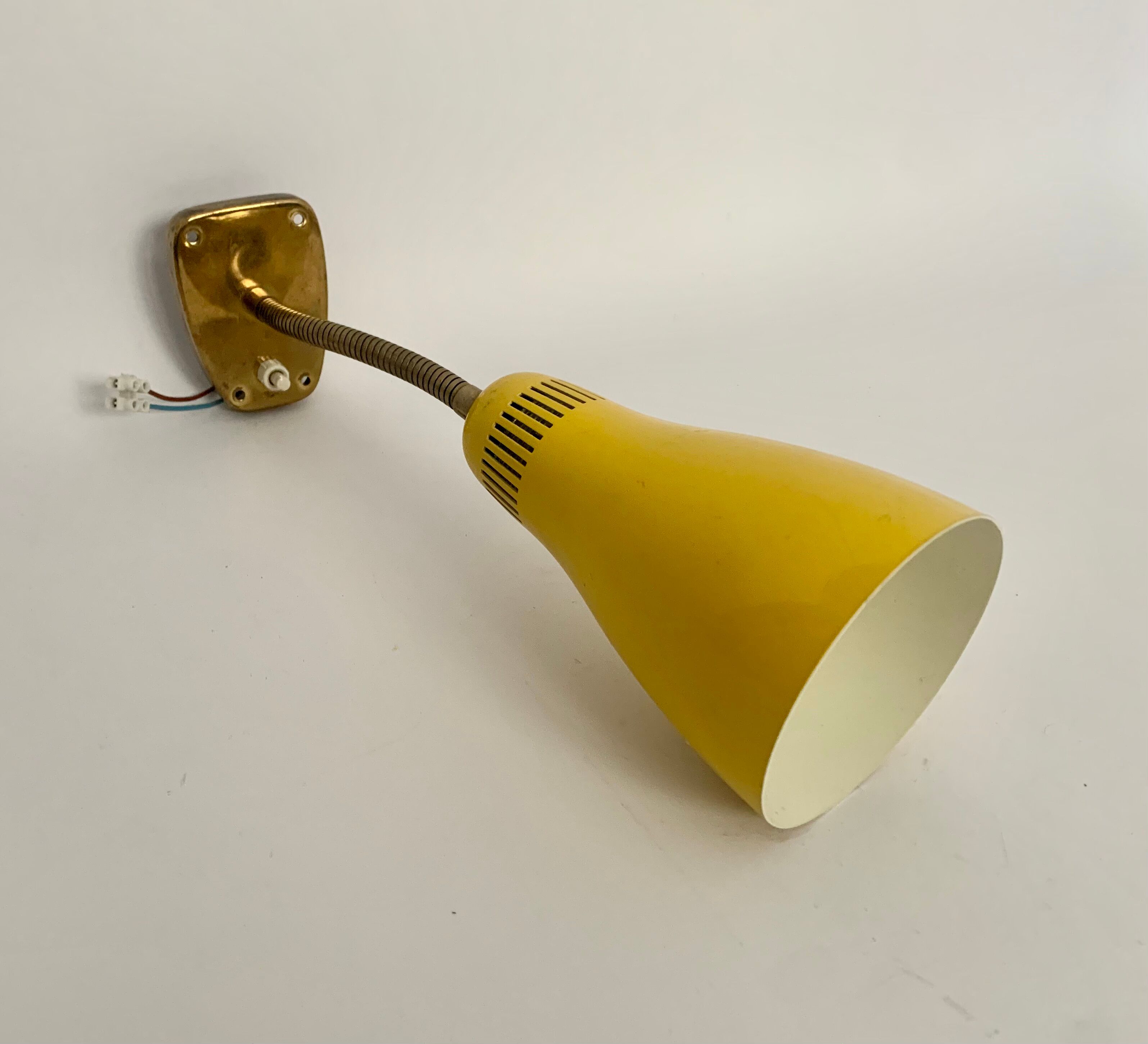 Wall lamp,  1960s