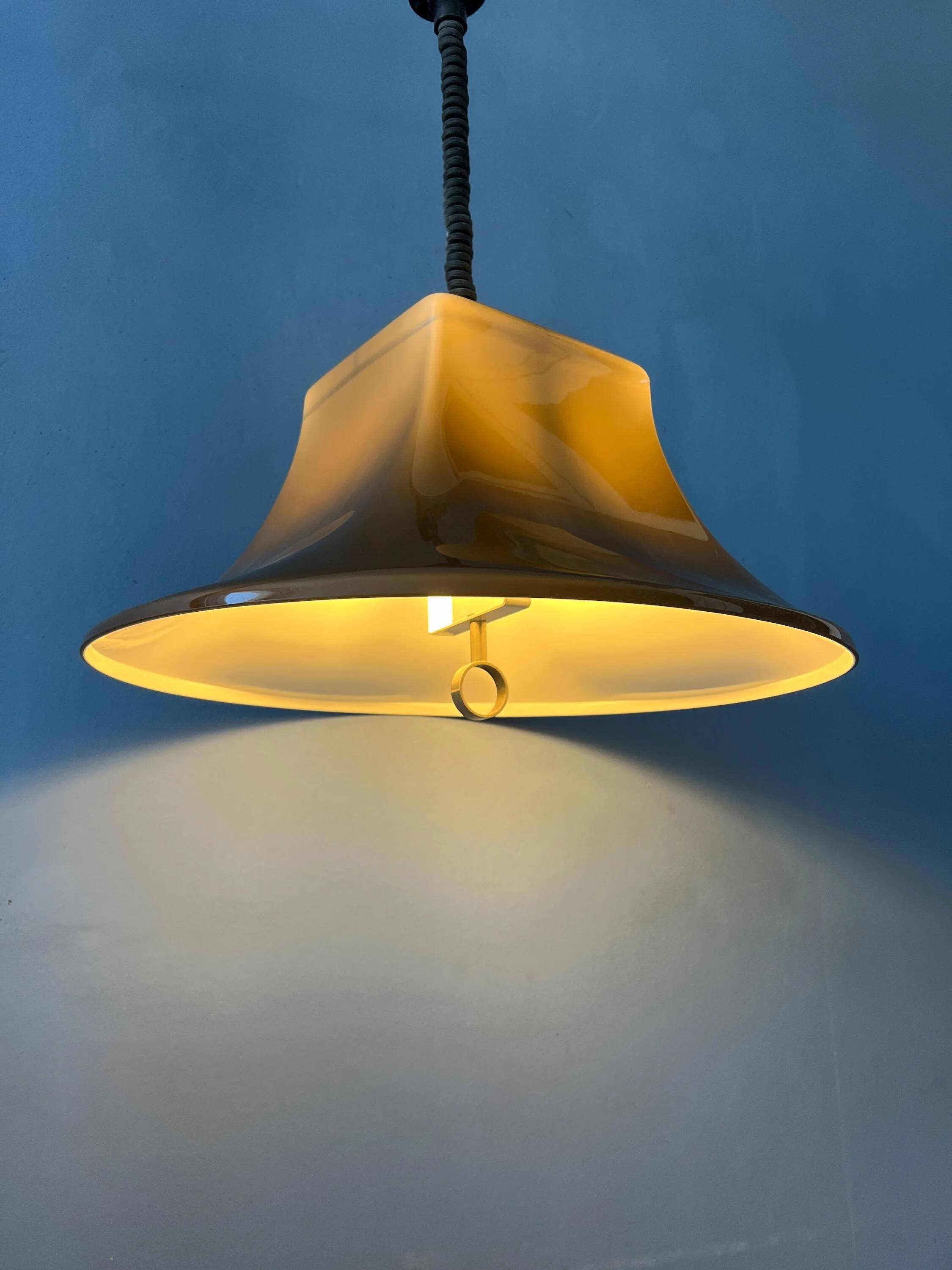Plexiglass suspension "Witch Hat" by Willem Hagoort