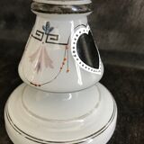 1079 Table lamp (1) - Art Nouveau - Enamelled Opaline