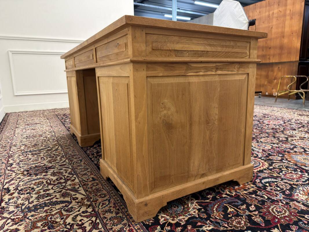 Bureau en teck classique anglais