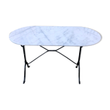 Table de bistrot en marbre