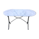 Marble bistro table