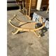 Natural Bedside Chair in Unpainted Wood