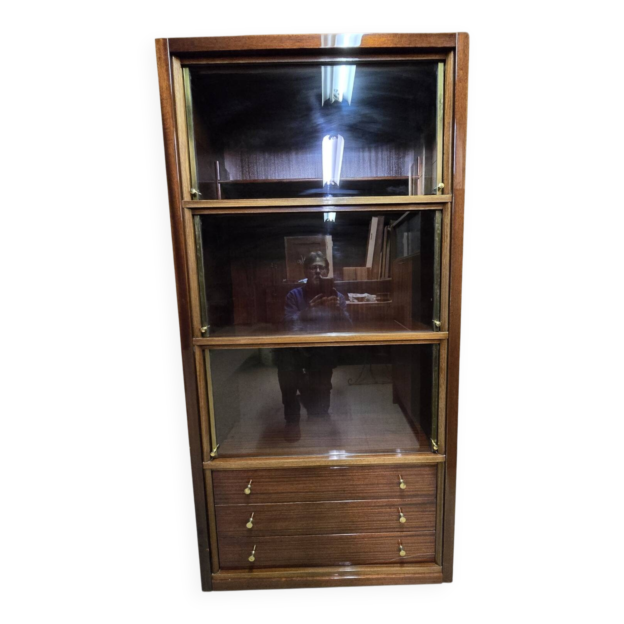 Vintage display cabinet