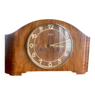 Art-deco mantel clock Junghaus, 1940s