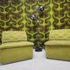 "1970s design armchair pair"