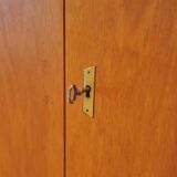 light wooden vintage wardrobe 60s