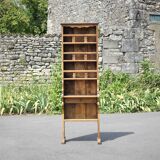 Old wooden dresser, standing shelf, vintage wooden furniture, kitchen, country, chalet, decoration