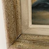 Old painting bouquet of flowers